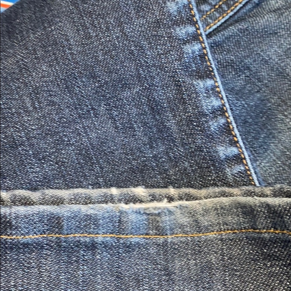CITIZENS OF HUMANITY Ava Low Rise Strt Leg Jeans Orig Sz 31, altered smaller - Picture 8 of 15